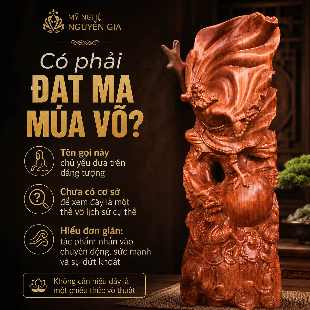 Tượng Đạt Ma Bay là gì?