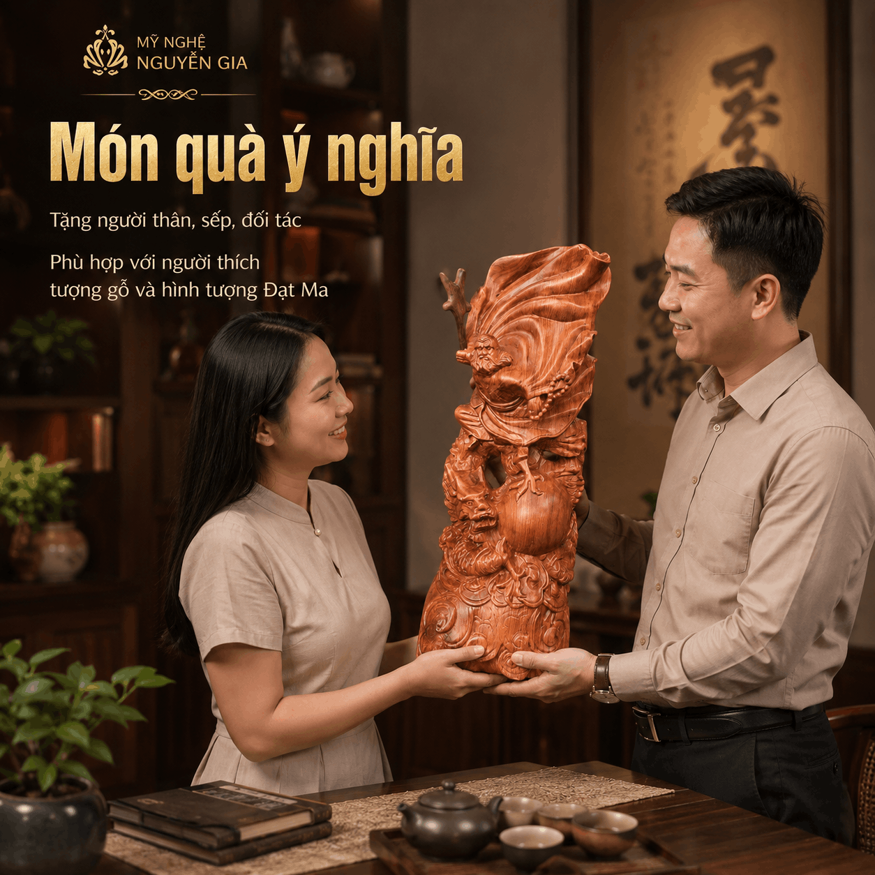 Tượng Đạt Ma Bay là gì?