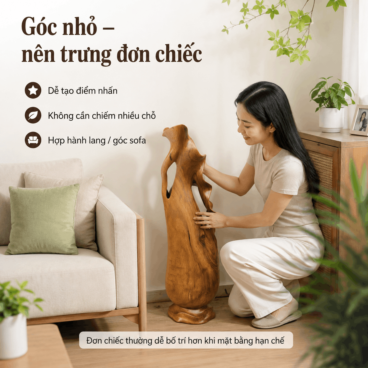 K&iacute;ch Thước Lục B&igrave;nh Gỗ &ndash; C&aacute;ch Chọn Theo Kệ, Tủ V&agrave; Kh&ocirc;ng Gian Trưng