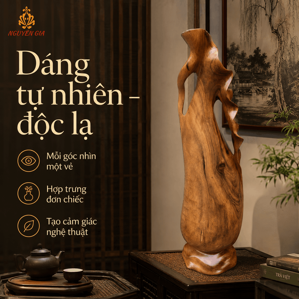 Lục B&igrave;nh Gỗ &ndash; C&aacute;c Mẫu Lộc B&igrave;nh Gỗ Đẹp