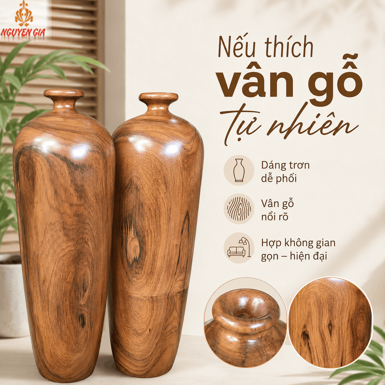 Lục B&igrave;nh Gỗ &ndash; C&aacute;c Mẫu Lộc B&igrave;nh Gỗ Đẹp