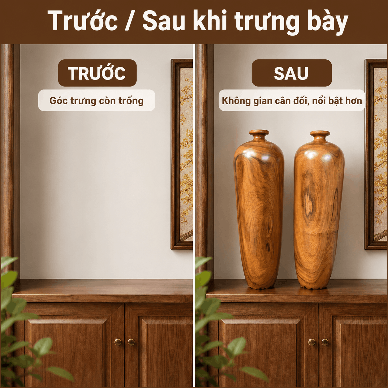 Lục B&igrave;nh Gỗ &ndash; C&aacute;c Mẫu Lộc B&igrave;nh Gỗ Đẹp