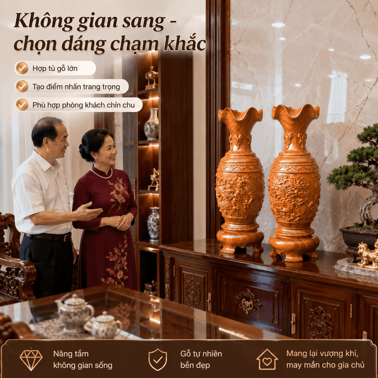 Lục B&igrave;nh Gỗ N&ecirc;n Đặt Ở Đ&acirc;u? C&aacute;ch Chọn Vị Tr&iacute; Trong Nh&agrave;