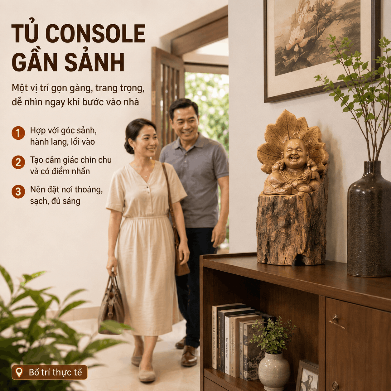 Cách Đặt Tượng Phật Di Lặc Trong Nhà