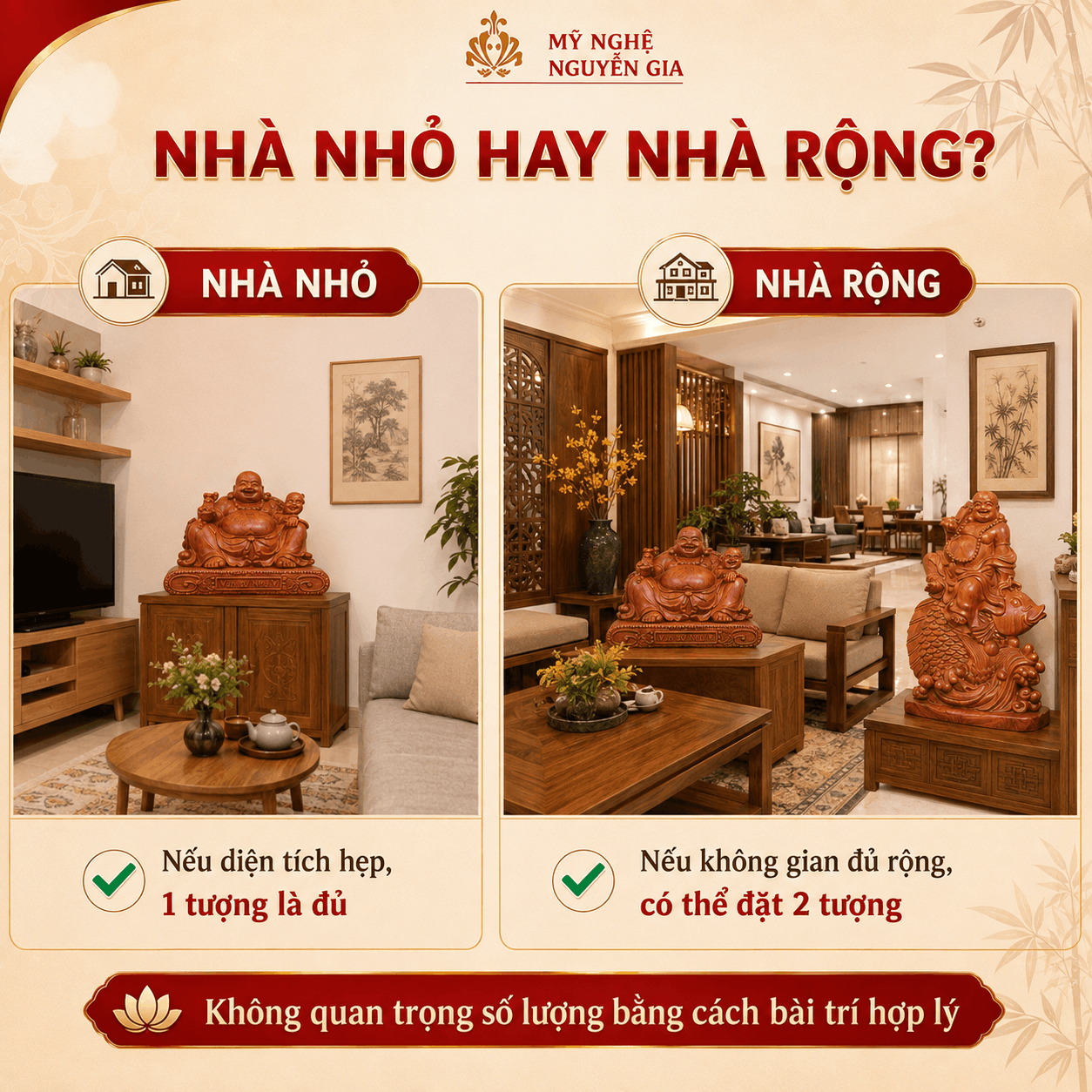 C&oacute; N&ecirc;n Đặt 2 Tượng Phật Di Lặc Trong Nh&agrave;?