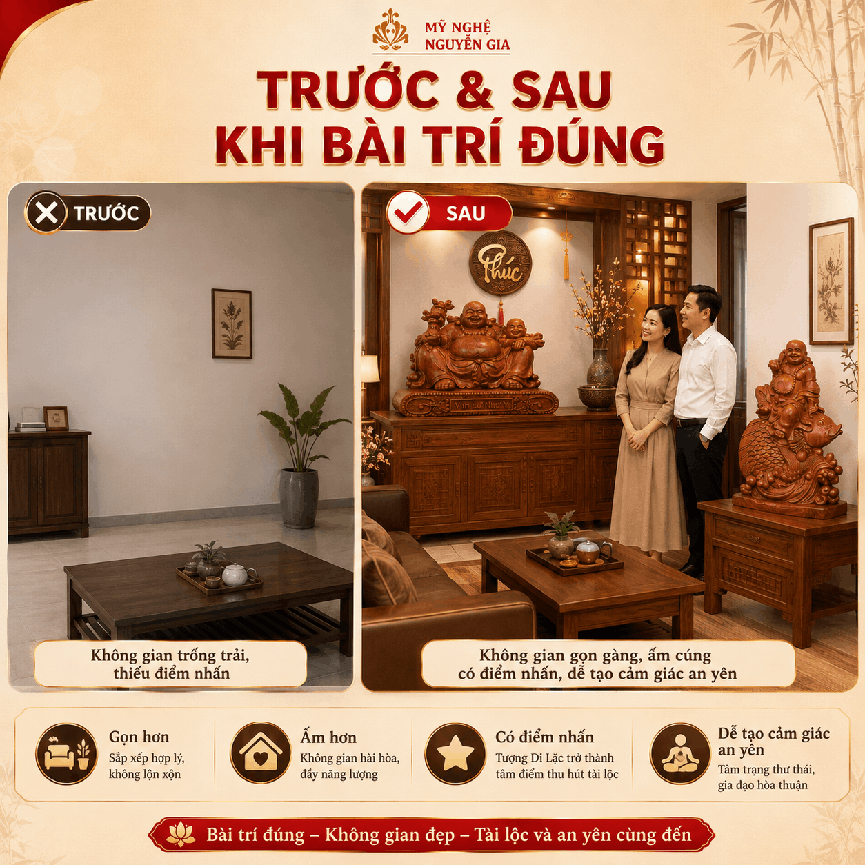C&oacute; N&ecirc;n Đặt 2 Tượng Phật Di Lặc Trong Nh&agrave;?