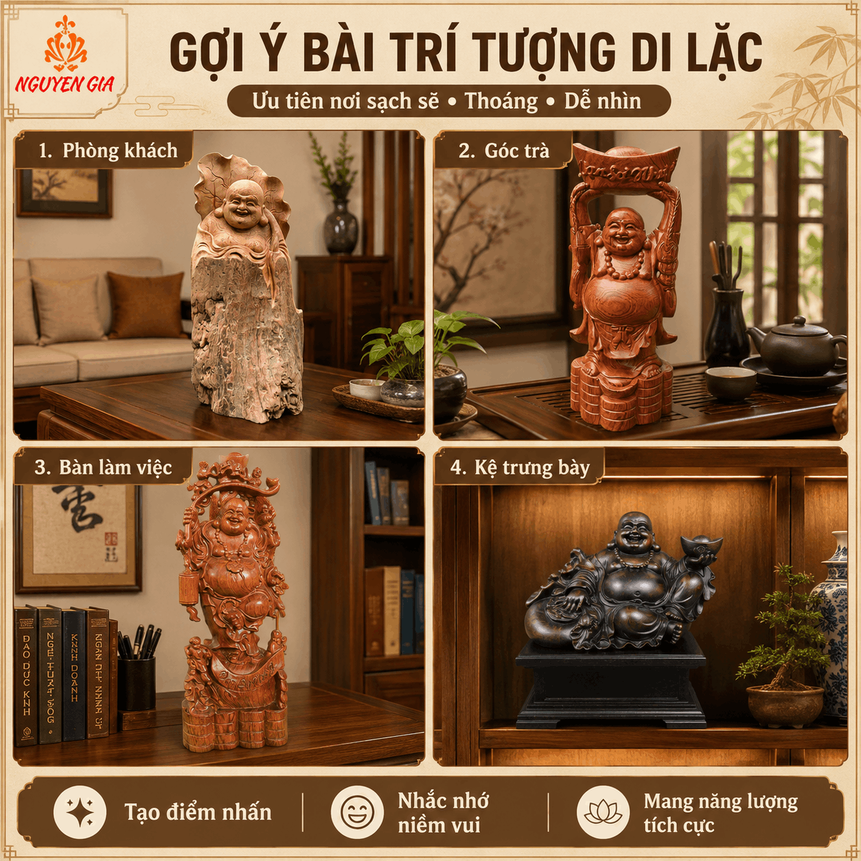 Phật Di Lặc hợp với tuổi n&agrave;o? C&oacute; cần chọn tượng theo tuổi, mệnh?