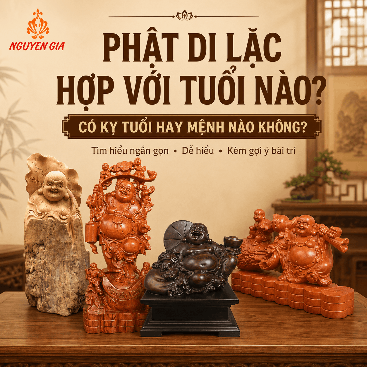 Phật Di Lặc hợp với tuổi n&agrave;o? C&oacute; cần chọn tượng theo tuổi, mệnh?