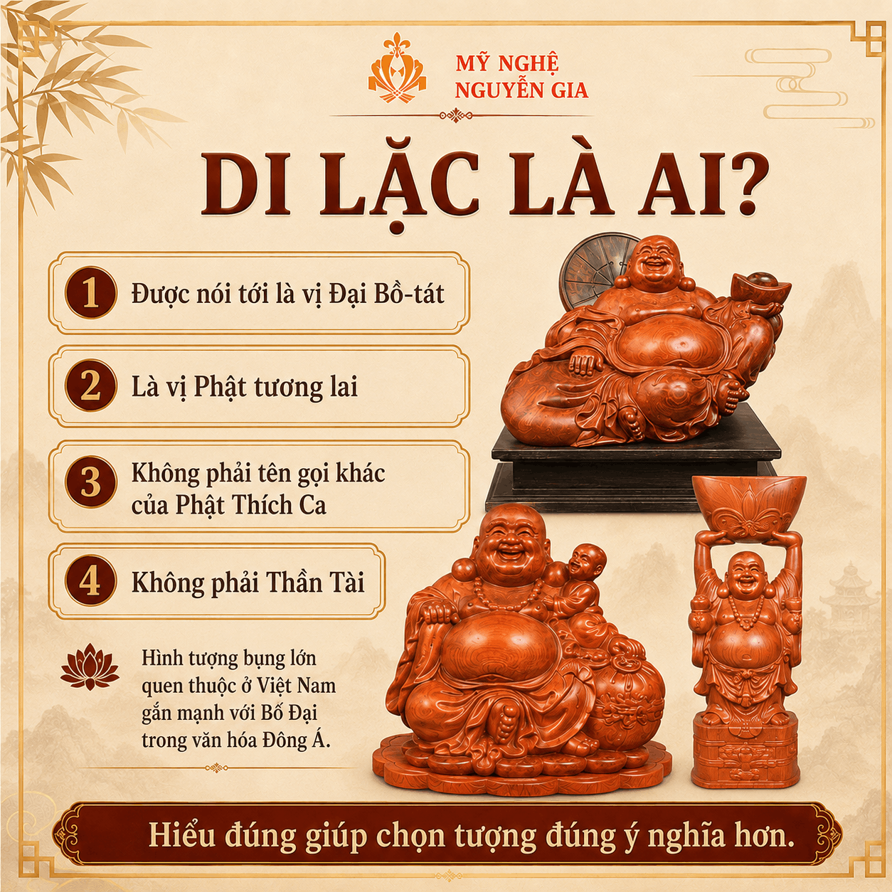 Phật Di Lặc và Phật Thích Ca Khác Nhau Thế Nào?