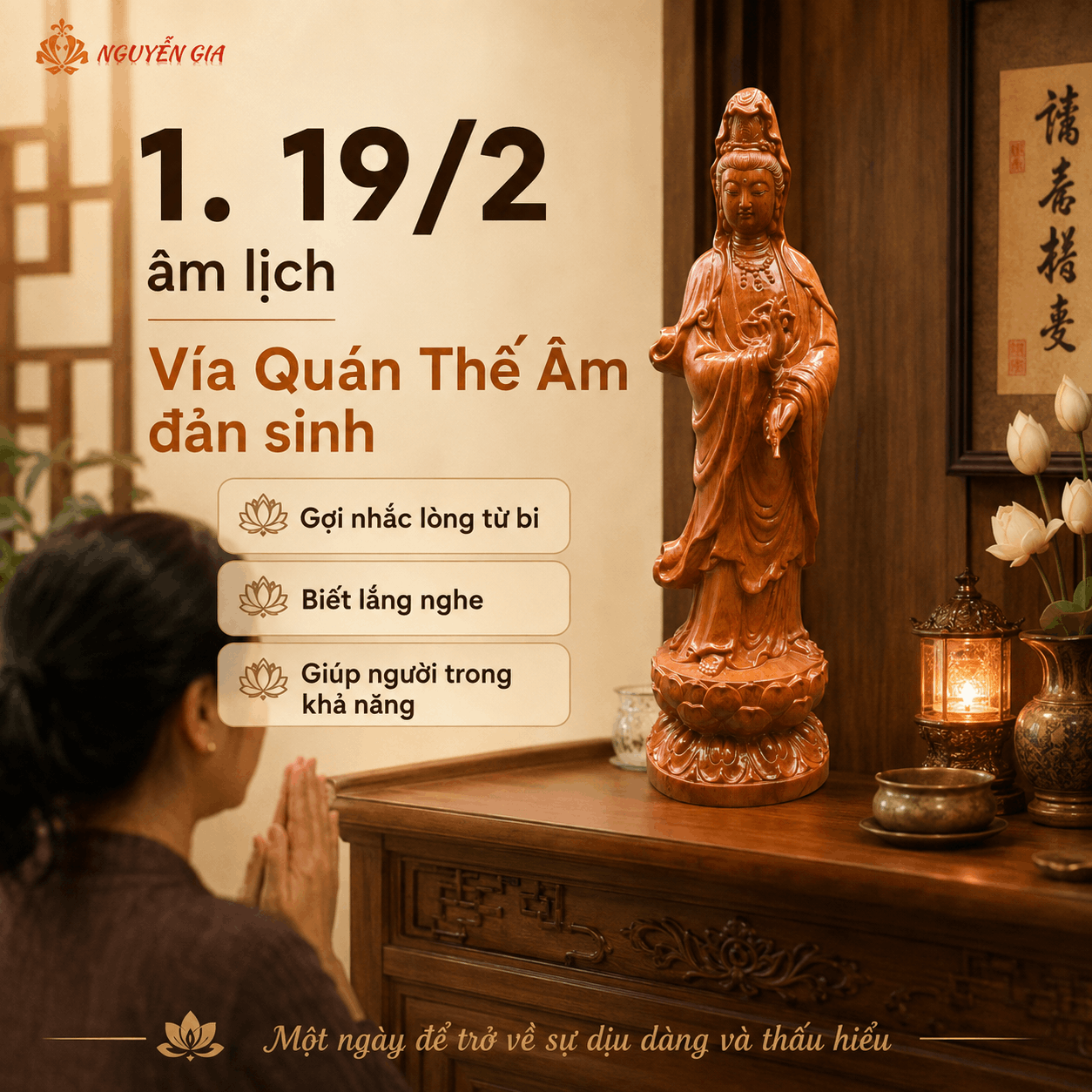 Ng&agrave;y V&iacute;a Qu&aacute;n Thế &Acirc;m Bồ T&aacute;t L&agrave; Ng&agrave;y N&agrave;o?