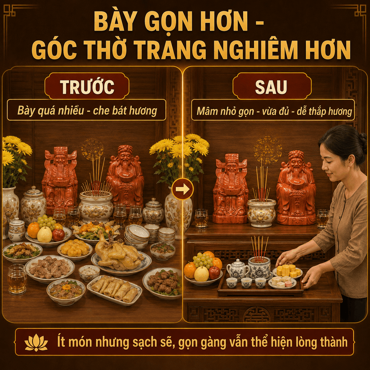 Lễ Vật Cúng Thần Tài Mùng 10 Hàng Tháng Gồm Những Gì?