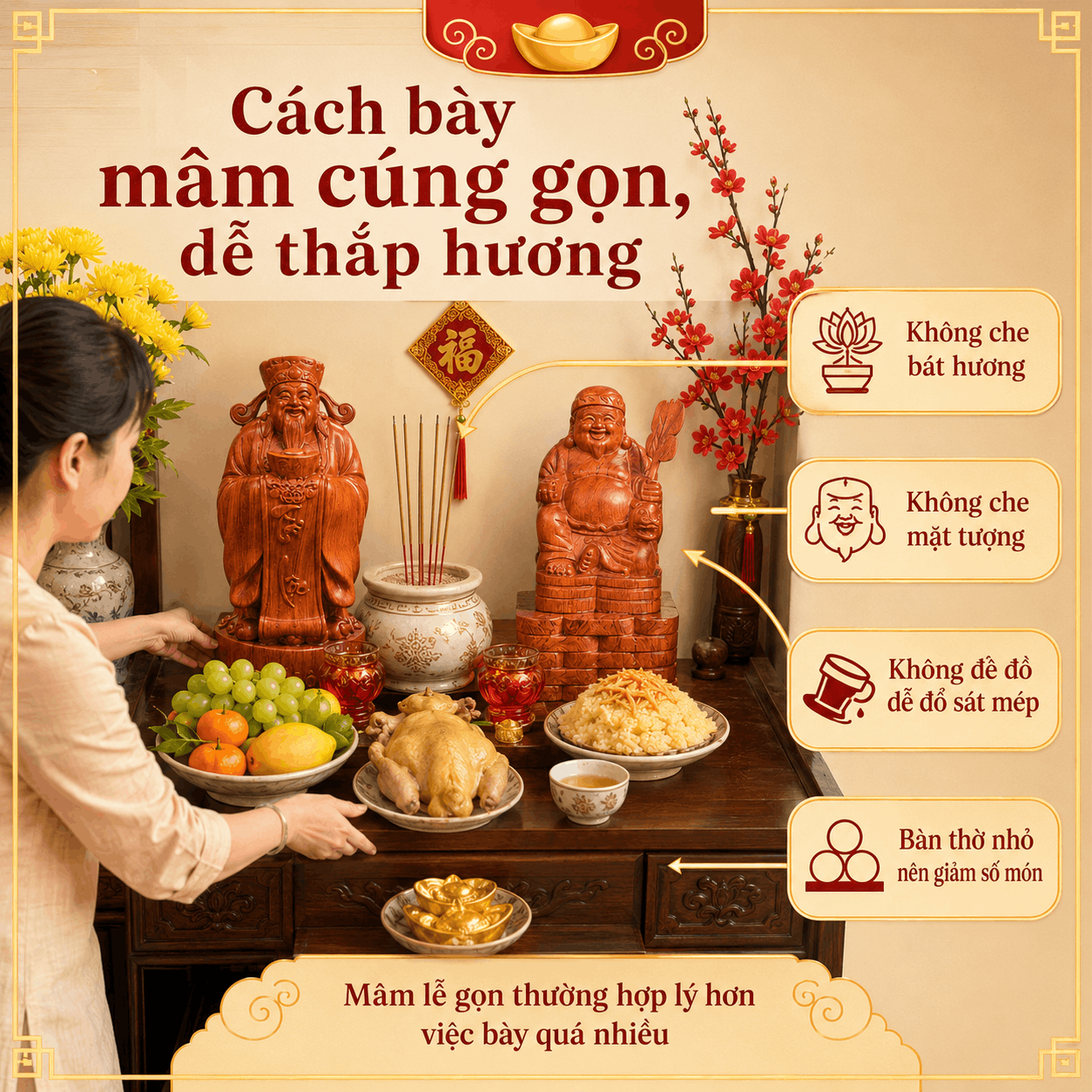 Ngày vía thần tài cúng gì để mang lại may mắn và tài lộc?