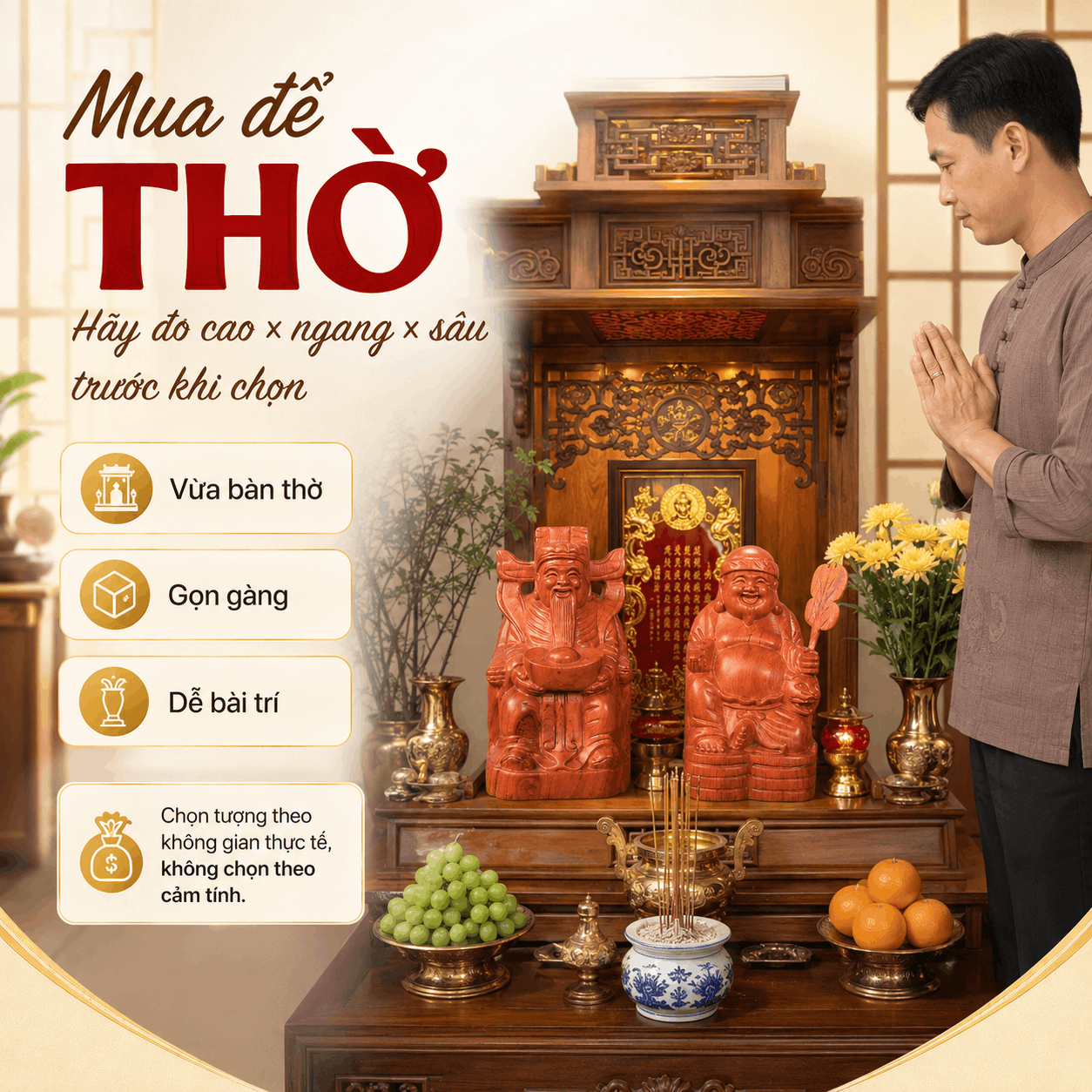 Ng&agrave;y V&iacute;a Thần T&agrave;i N&ecirc;n Mua G&igrave;? C&oacute; Cần Mua V&agrave;ng Kh&ocirc;ng?