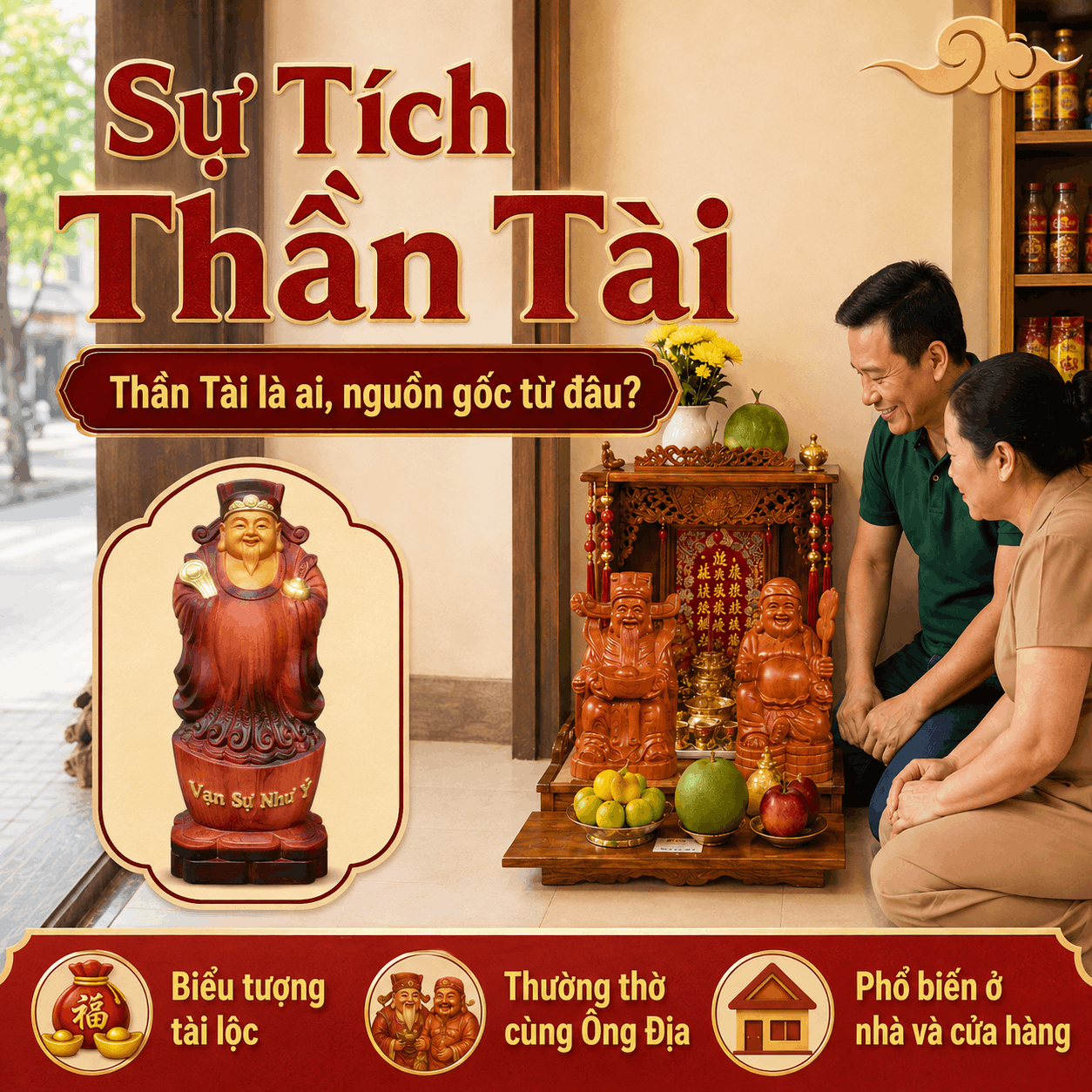 Sự Tích Thần Tài: Thần Tài Là Ai, Nguồn Gốc Từ Đâu?