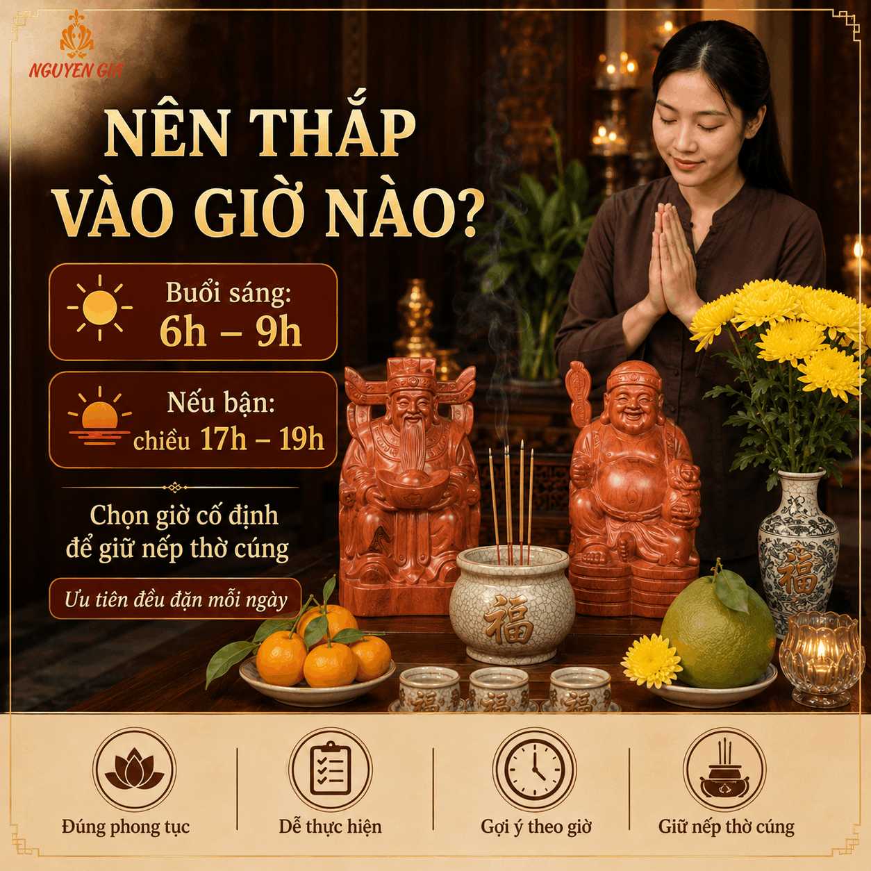 C&aacute;ch Thắp Hương Thần T&agrave;i H&agrave;ng Ng&agrave;y: Mấy N&eacute;n L&agrave; Ph&ugrave; Hợp?