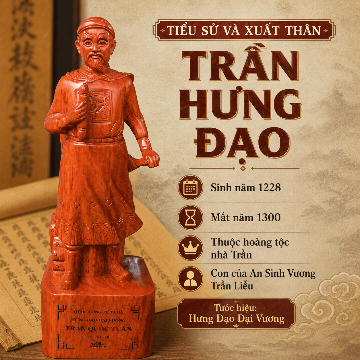 Trần Hưng Đạo L&agrave; Ai? Tiểu Sử, Cuộc Đời V&agrave; Những Dấu Mốc Ch&iacute;nh