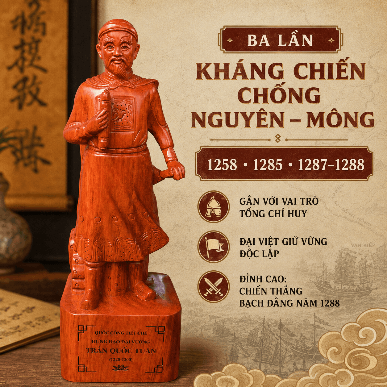 Trần Hưng Đạo L&agrave; Ai? Tiểu Sử, Cuộc Đời V&agrave; Những Dấu Mốc Ch&iacute;nh