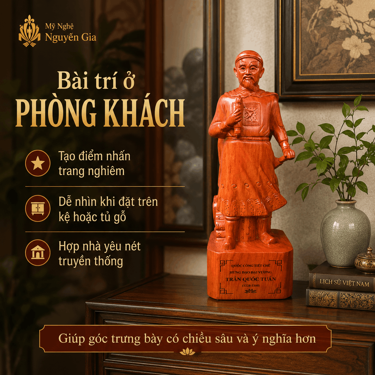 Ý Nghĩa Tượng Trần Quốc Tuấn Trong Văn Hóa Và Bài Trí