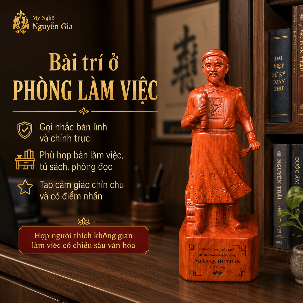 Ý Nghĩa Tượng Trần Quốc Tuấn Trong Văn Hóa Và Bài Trí