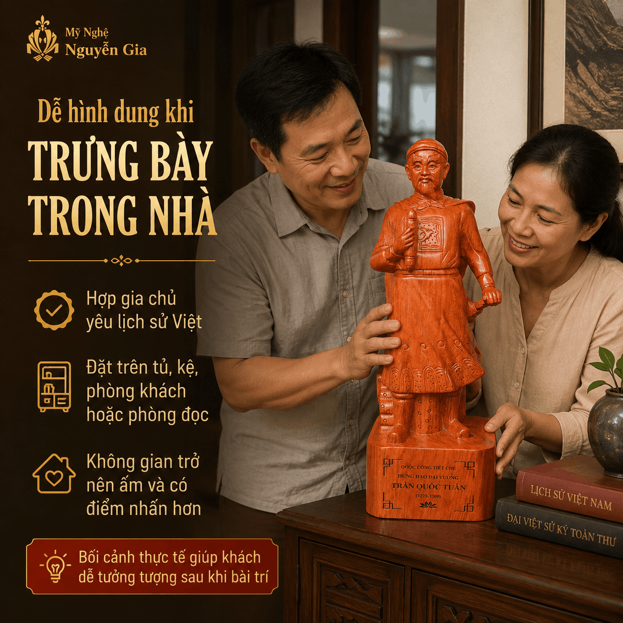 Ý Nghĩa Tượng Trần Quốc Tuấn Trong Văn Hóa Và Bài Trí