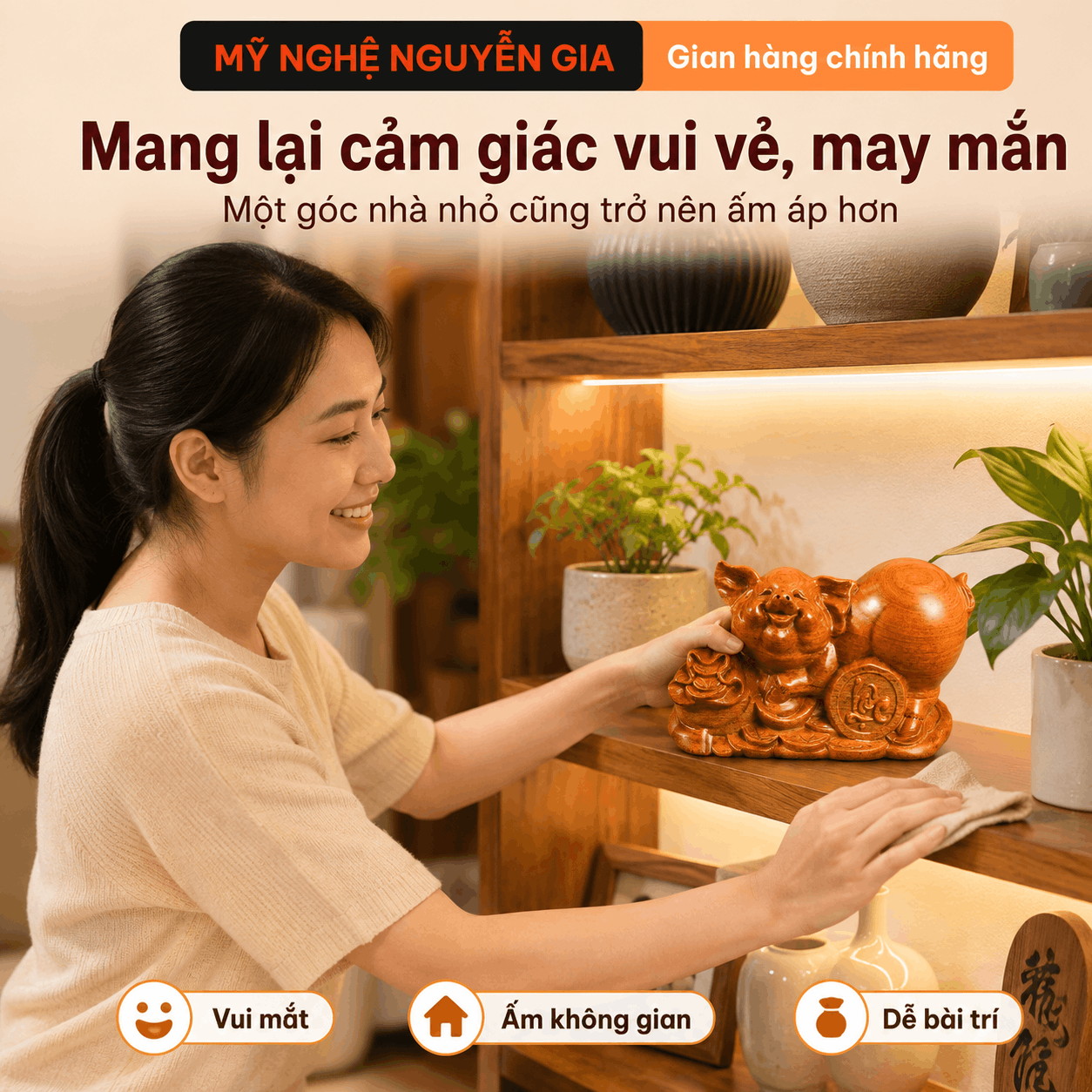 Ý nghĩa tượng Heo phong thủy là gì?