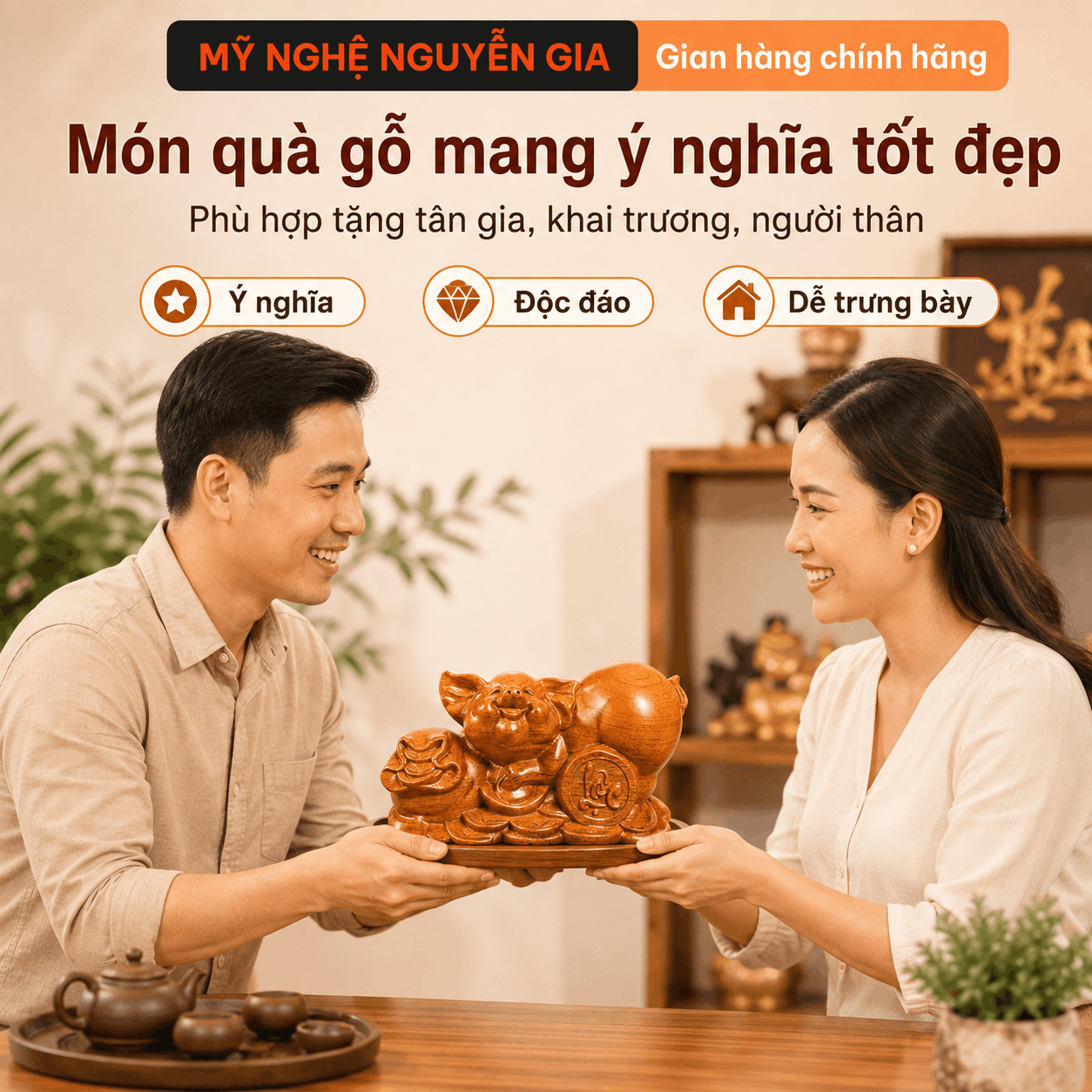 Ý nghĩa tượng Heo phong thủy là gì?