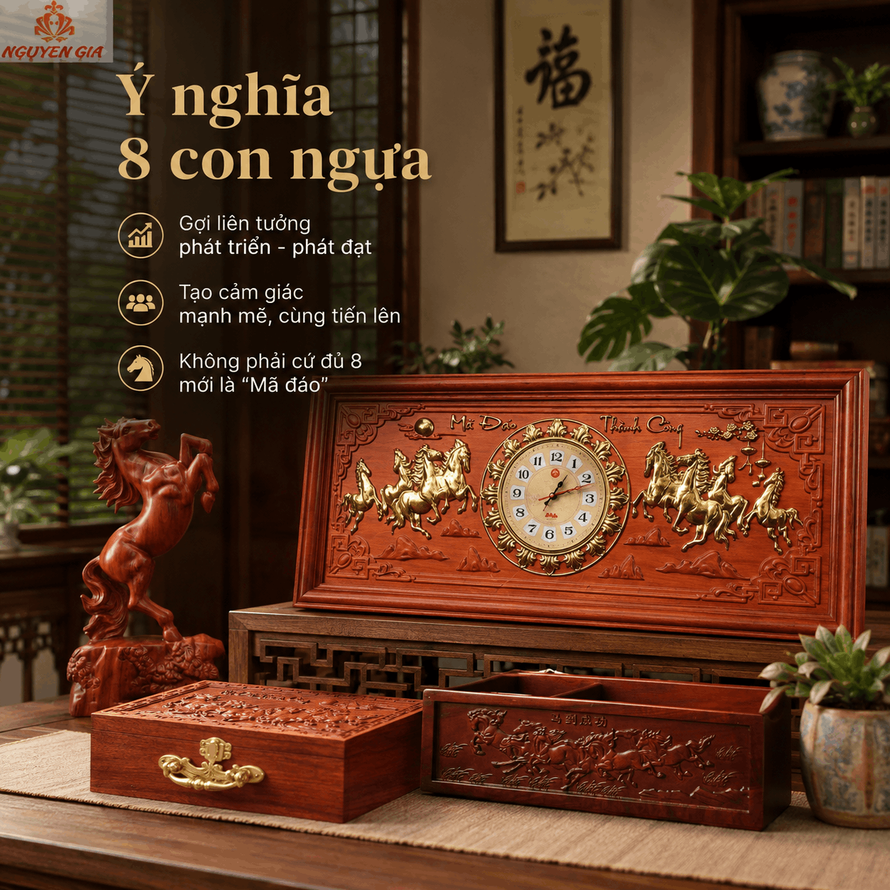 M&atilde; Đ&aacute;o Th&agrave;nh C&ocirc;ng l&agrave; g&igrave;? V&igrave; sao thường c&oacute; 8 con Ngựa?