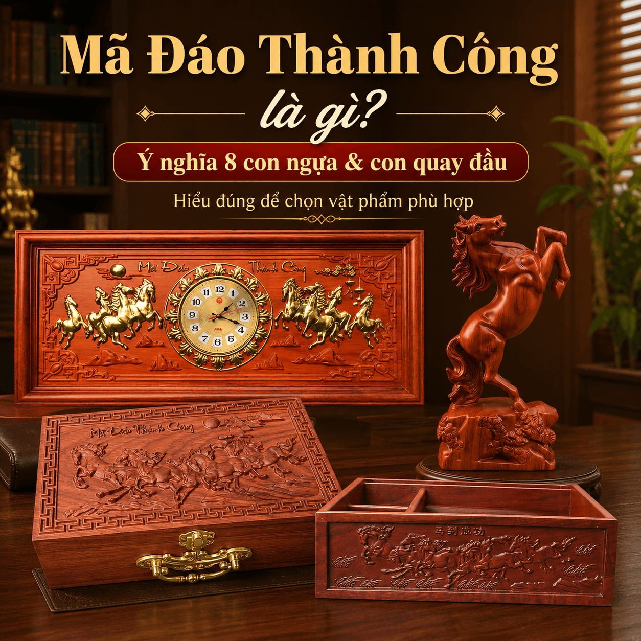 M&atilde; Đ&aacute;o Th&agrave;nh C&ocirc;ng l&agrave; g&igrave;? V&igrave; sao thường c&oacute; 8 con Ngựa?