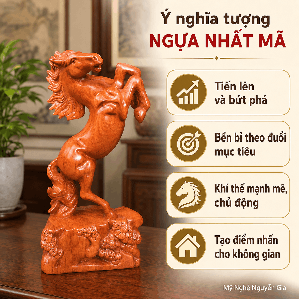 Nhất Mã Phi Thiên là gì? Ý nghĩa của tượng Ngựa Nhất Mã
