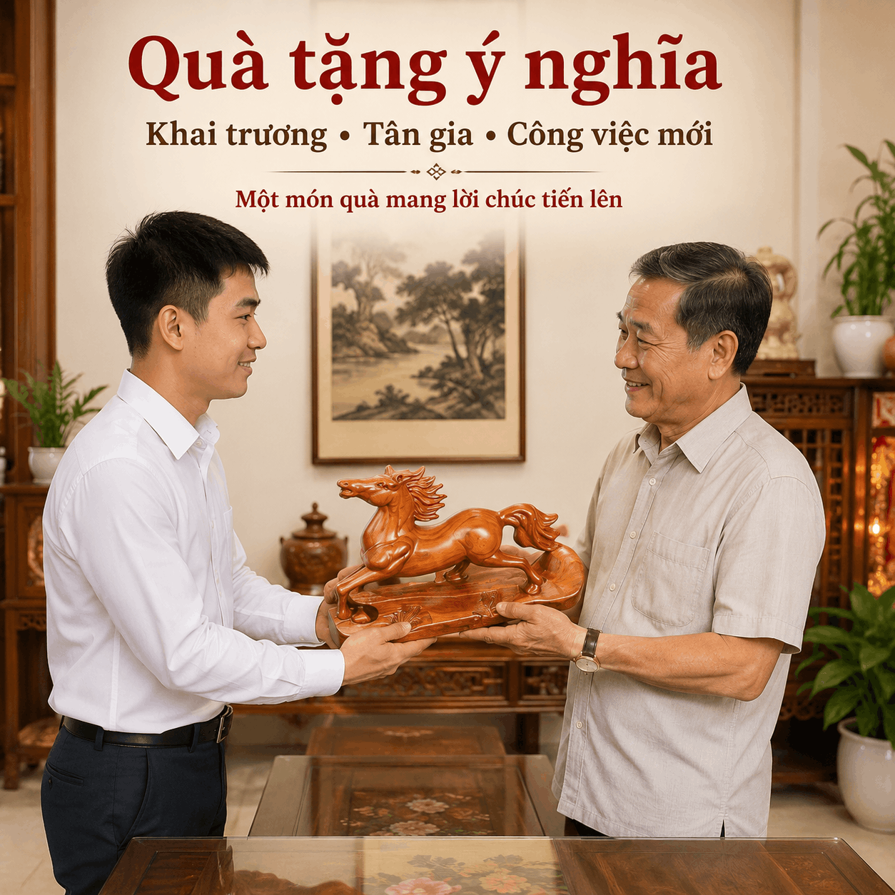 &Yacute; nghĩa tượng Ngựa phong thủy bằng gỗ: n&ecirc;n hiểu v&agrave; lựa chọn thế n&agrave;o?