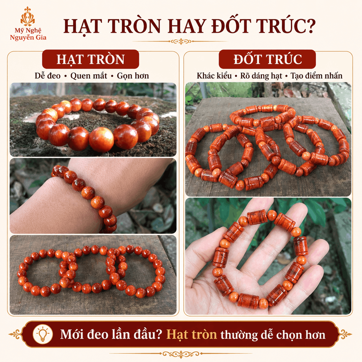 Vòng Gỗ Huyết Long, Vòng Huyết Rồng Màu Đỏ Nổi Bật