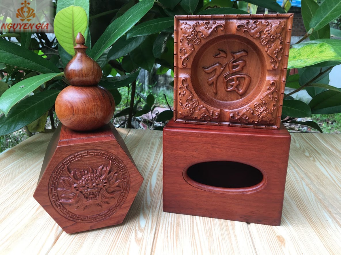 Combo 4 sản phẩm gỗ Hương Cao Cấp cho gia đình MS05