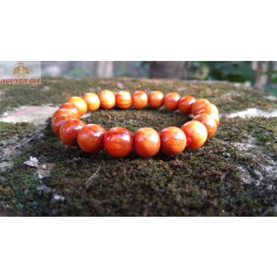 Vòng gỗ huyết rồng (huyết long) 8mm