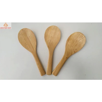 Muỗng xới cơm gỗ Pơ mu (hàng xuất khẩu)
