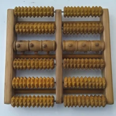 Dụng cụ massage chân bằng gỗ bách xanh MS02