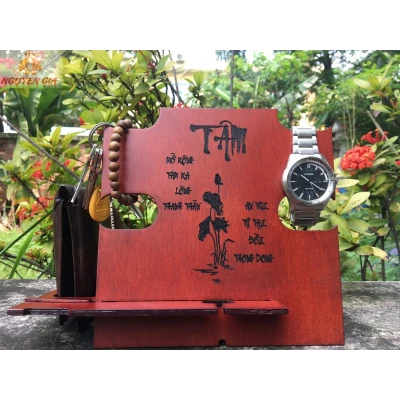 Giá đỡ điện thoại đa năng để bàn mẫu chữ Tâm