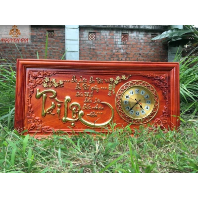 Đồng hồ treo tường mẫu Tài Lộc