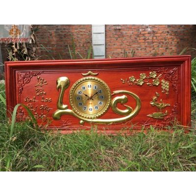 Đồng hồ treo tường chữ Lộc (Cỡ Lớn)