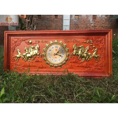 Đồng hồ treo tường mã đáo thành công (Cỡ Lớn)