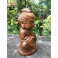 Bộ tượng tam thiền gỗ Bách Xanh