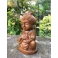 Bộ tượng tam thiền gỗ Bách Xanh