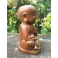 Bộ tượng tam thiền gỗ Bách Xanh