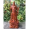 Tượng Quan Công Chống Đao gỗ Hương cao 40cm