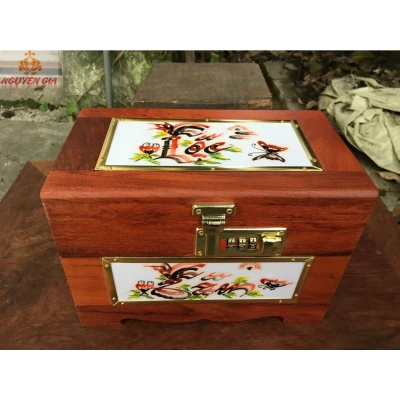 Hộp đựng trang sức, mỹ phẩm mẫu Tâm Đức Lộc