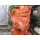 Tượng đạt ma sư tổ ngự long múa võ gỗ Hương cao 60
