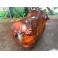 Tượng đôi heo phong thủy bằng gỗ Hương
