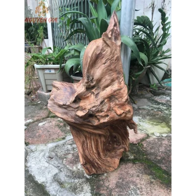 Gỗ lũa Ngọc Am tự nhiên KT44x22 cm