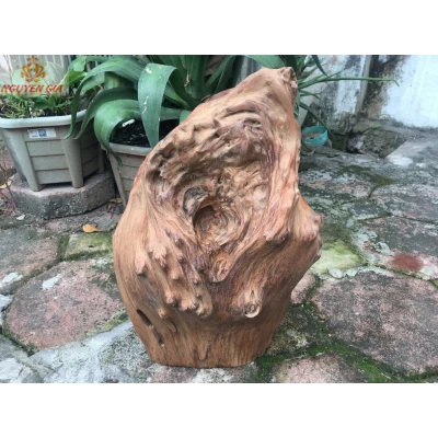 Gỗ lũa Ngọc Am tự nhiên KT38x28 cm