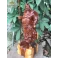 Tượng Quan Công Chống Đao gỗ Cẩm cao 30cm