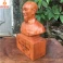 Tượng bác hồ bằng gỗ hương cao 30 cm